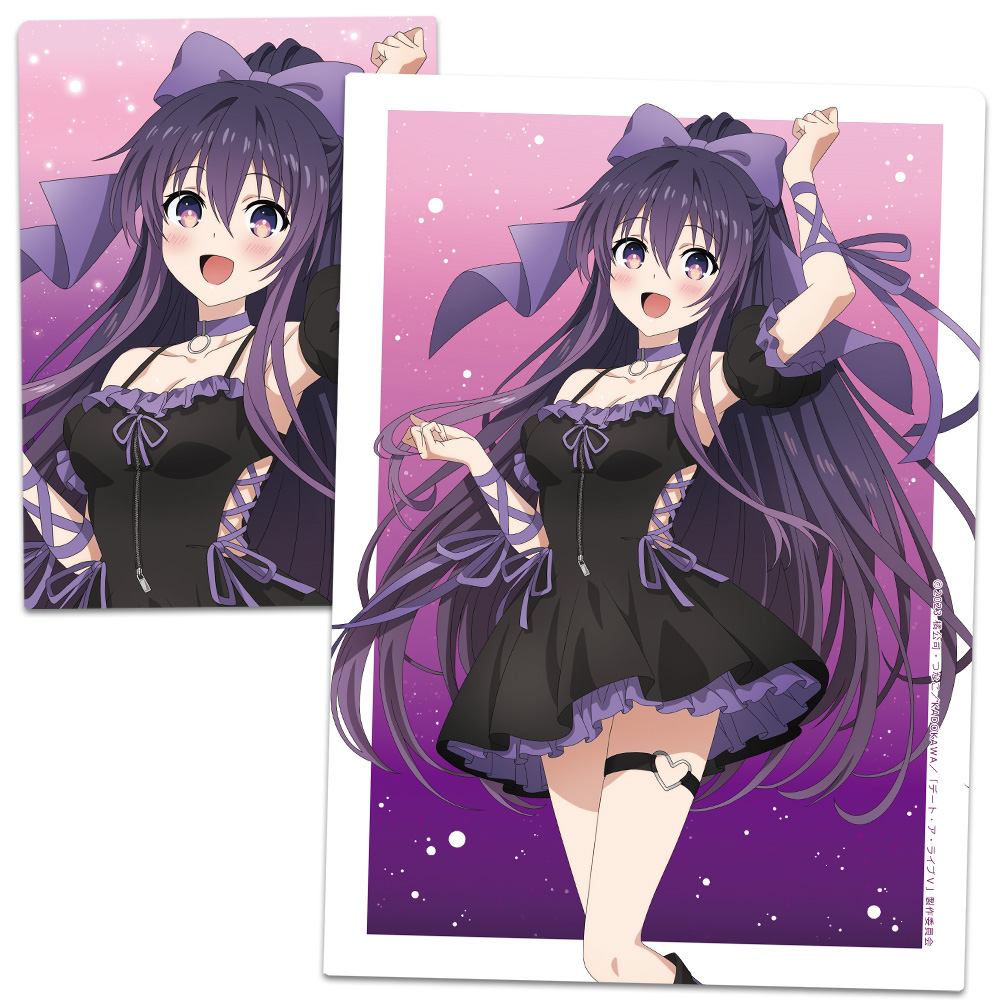 デート・ア・ライブV_クリアファイル 夜刀神十香 ゴシックパンクver. 【描き下ろし】