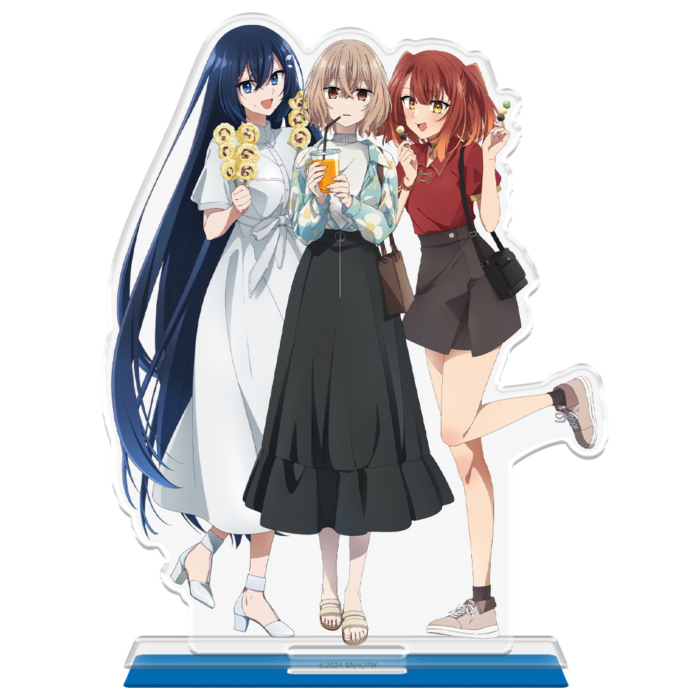 私を喰べたい、ひとでなし_アクリルキャラスタンド 比名子&汐莉&美胡