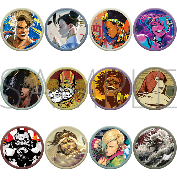 ストリートファイター6_キャラバッジコレクション／A　【BOX／12個入り】