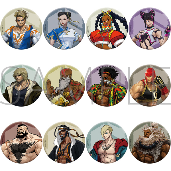 ストリートファイター6_キャラバッジコレクション／C　【BOX／12個入り】