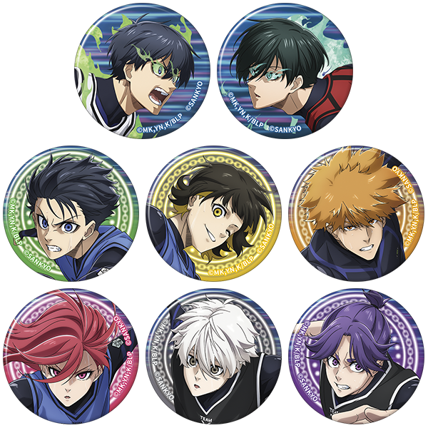 ブルーロック2期_キャラバッジコレクション（eフィーバーブルーロック）　【BOX／8個入り】