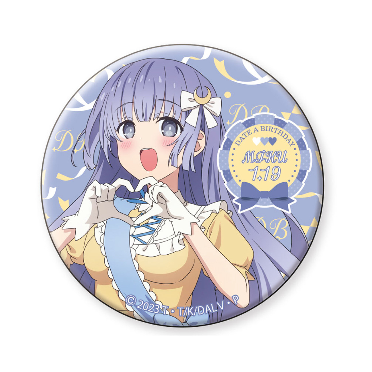 デート・ア・ライブV_デート・ア・バースデー202601　缶バッジ 美九