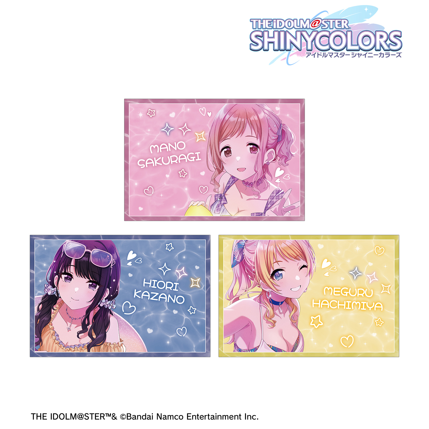 アイドルマスター シャイニーカラーズ_283プロ イルミネーションスターズ ポストカード3枚セット