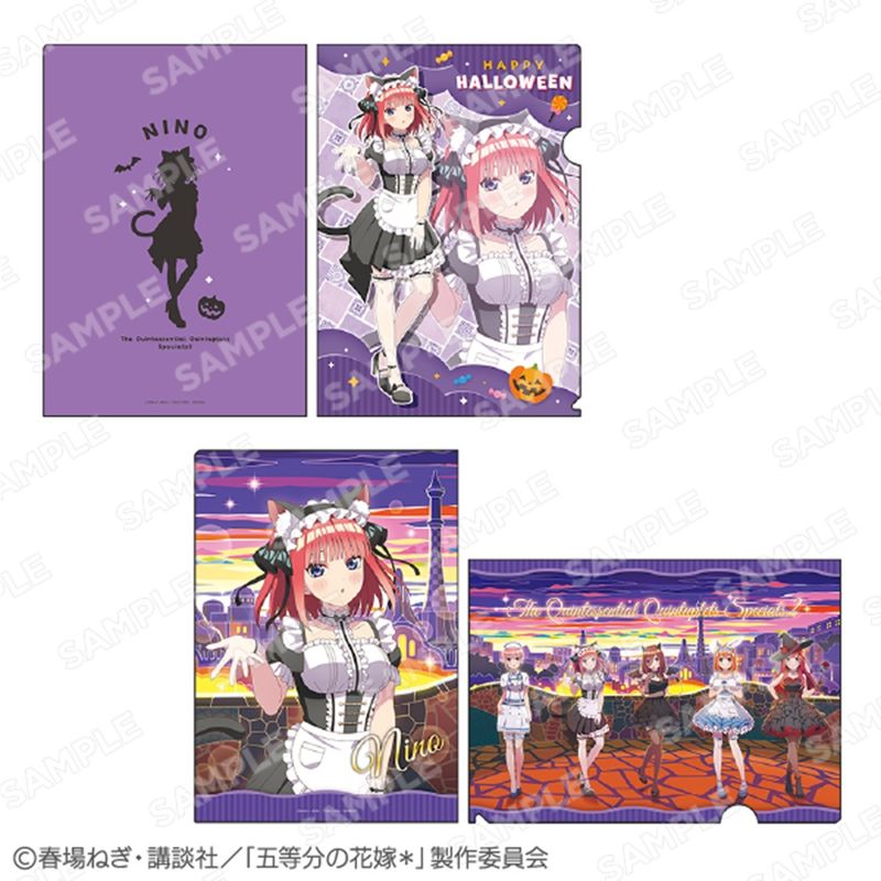 五等分の花嫁*_A4クリアファイルセット 中野二乃 | 五等分の花嫁公式