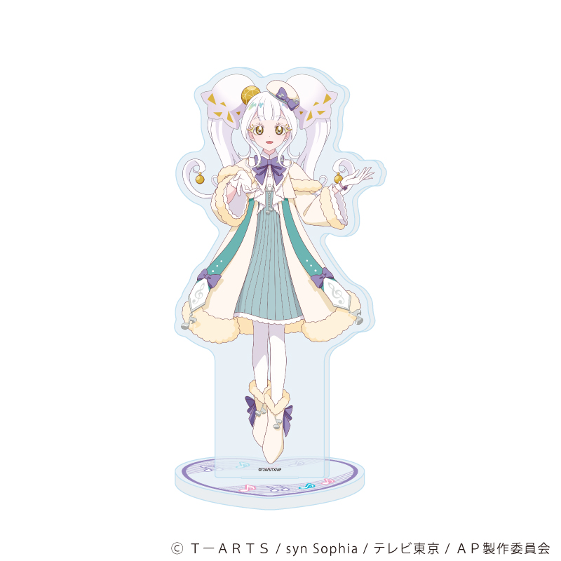 ひみつのアイプリ_アクリルスタンド22/リング・クローバー 音楽の秋ver.(描き下ろしイラスト)