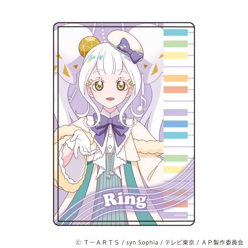 ひみつのアイプリ_キャラクリアケース06/リング・クローバー 音楽の秋ver.(描き下ろしイラスト)