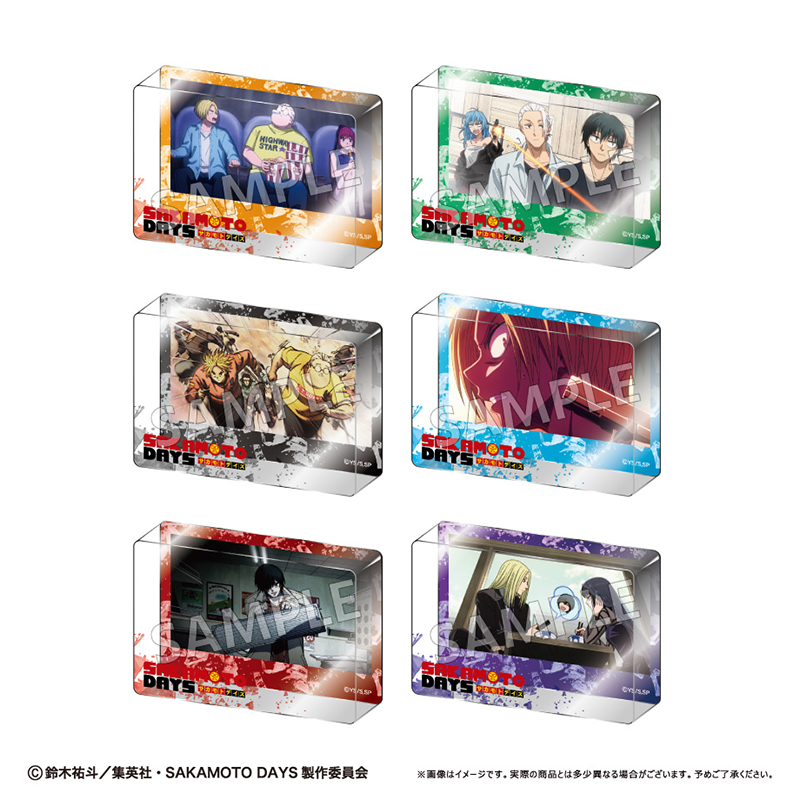 SAKAMOTO DAYS_アクリルブロックコレクション 【コンプリートBOX／6個入り】