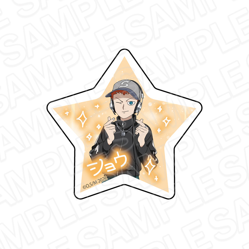 モブサイコ100_メモスタンドクリップ 鈴木将 プリントシール風 ver.