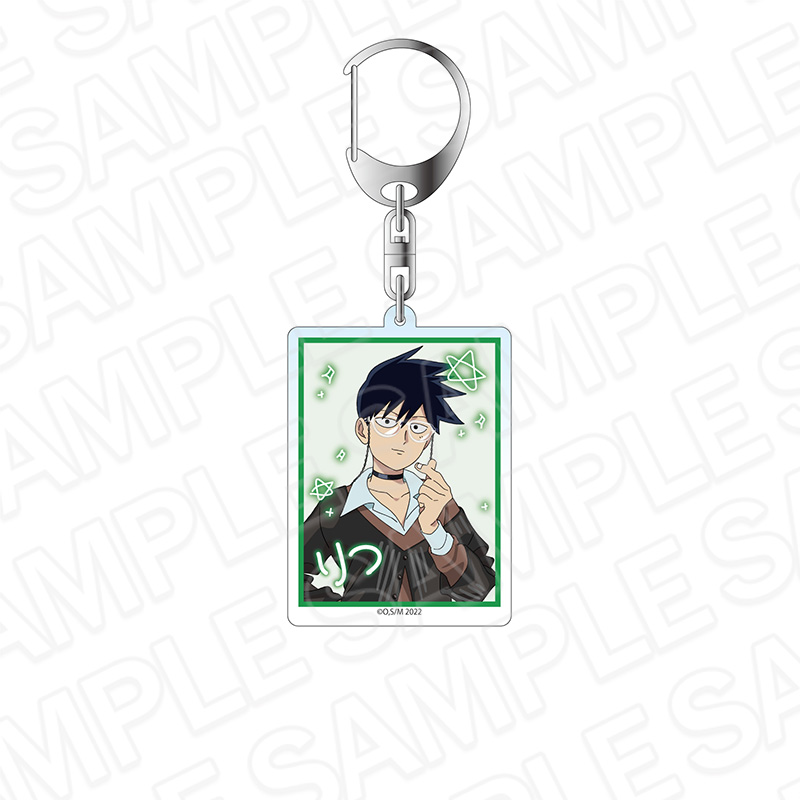 モブサイコ100_ホログラムキーホルダー 影山律 プリントシール風 ver.
