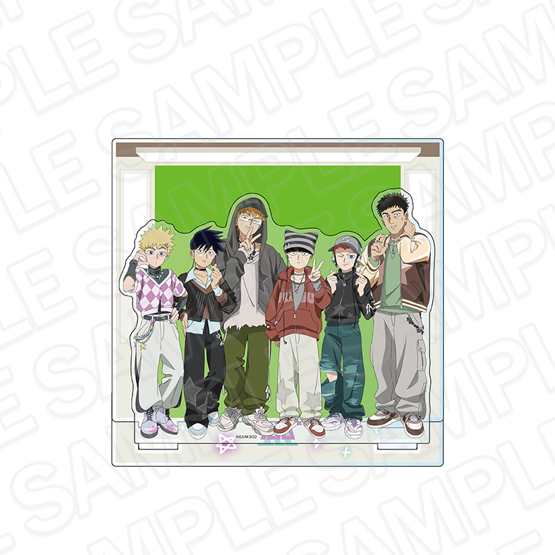 モブサイコ100_アクリルジオラマ プリントシール風 ver.