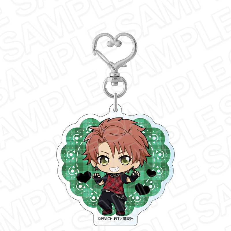 しゅごキャラ!_ホログラムキーホルダー 相馬空海 チェックスタイル デフォルメ ver.