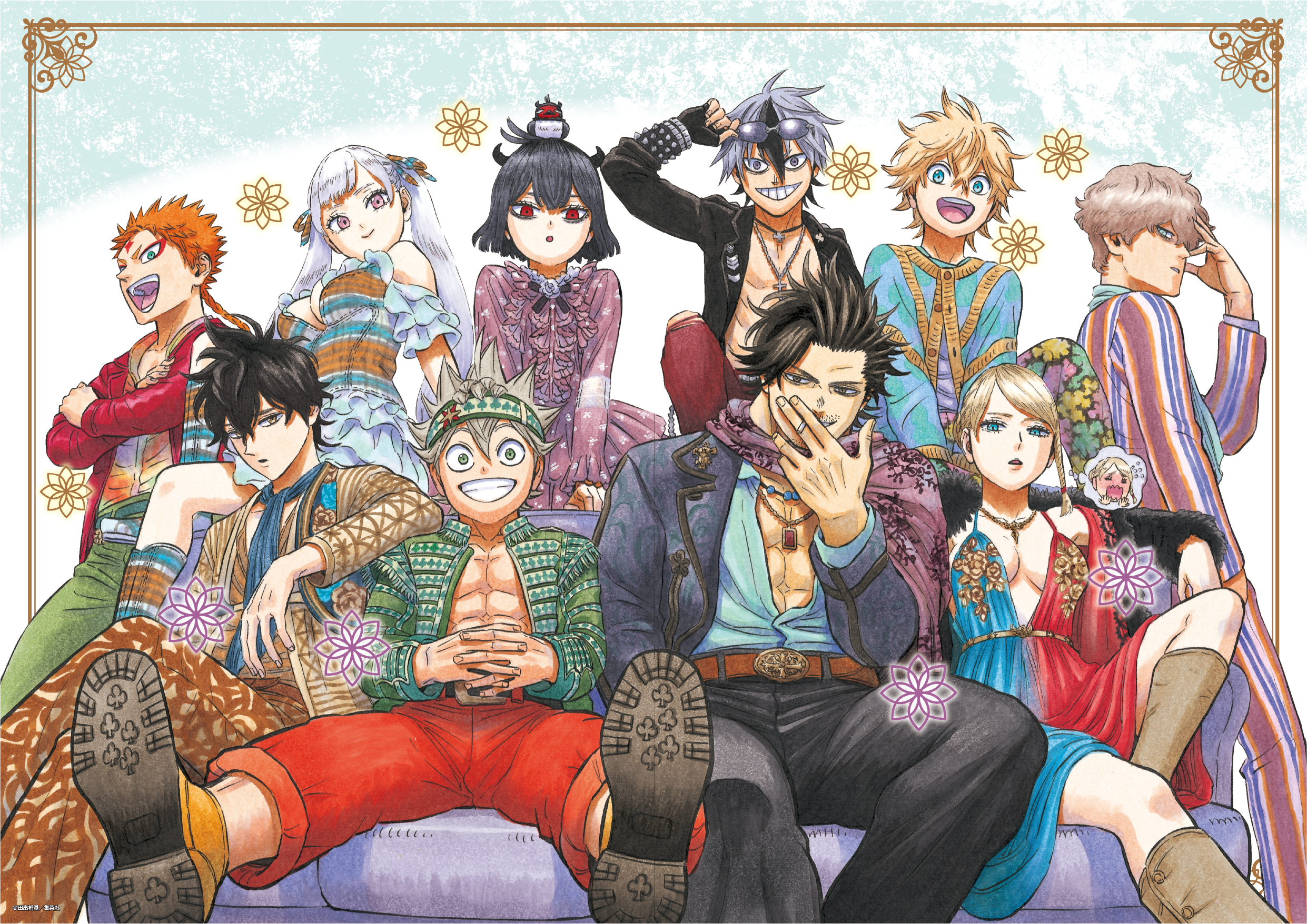 ブラッククローバー_ミニクリアポスター／A