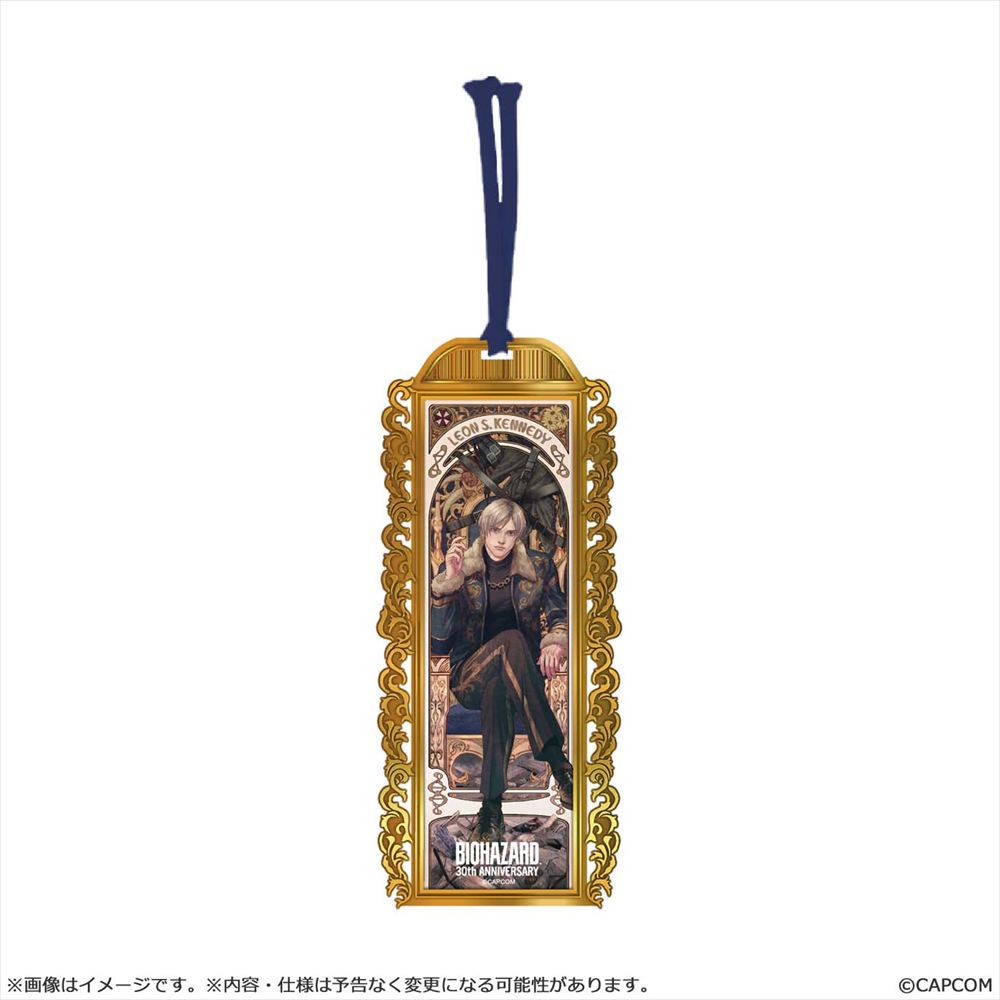 バイオハザード_30周年 メインアートメタルブックマーカー レオン
