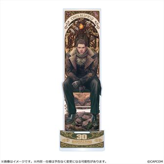 バイオハザード_30周年 メインアートメタルブックマーカー レオン