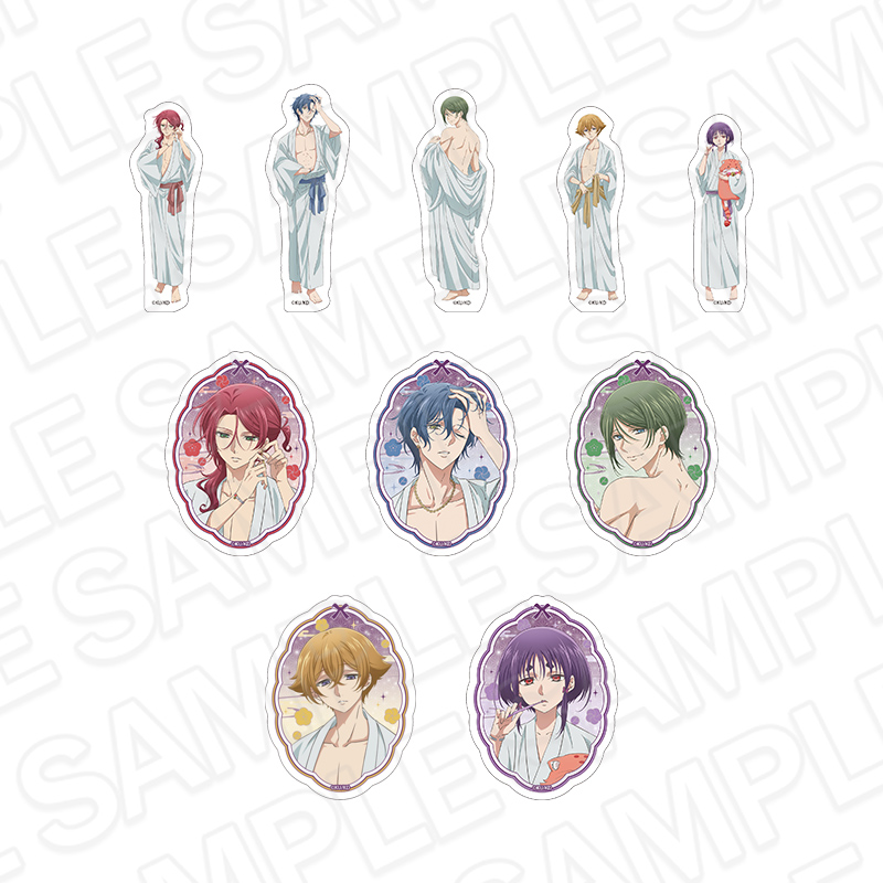 美男高校地球防衛部ハイカラ!_ダイカットステッカー(ブラインド) Night ver.