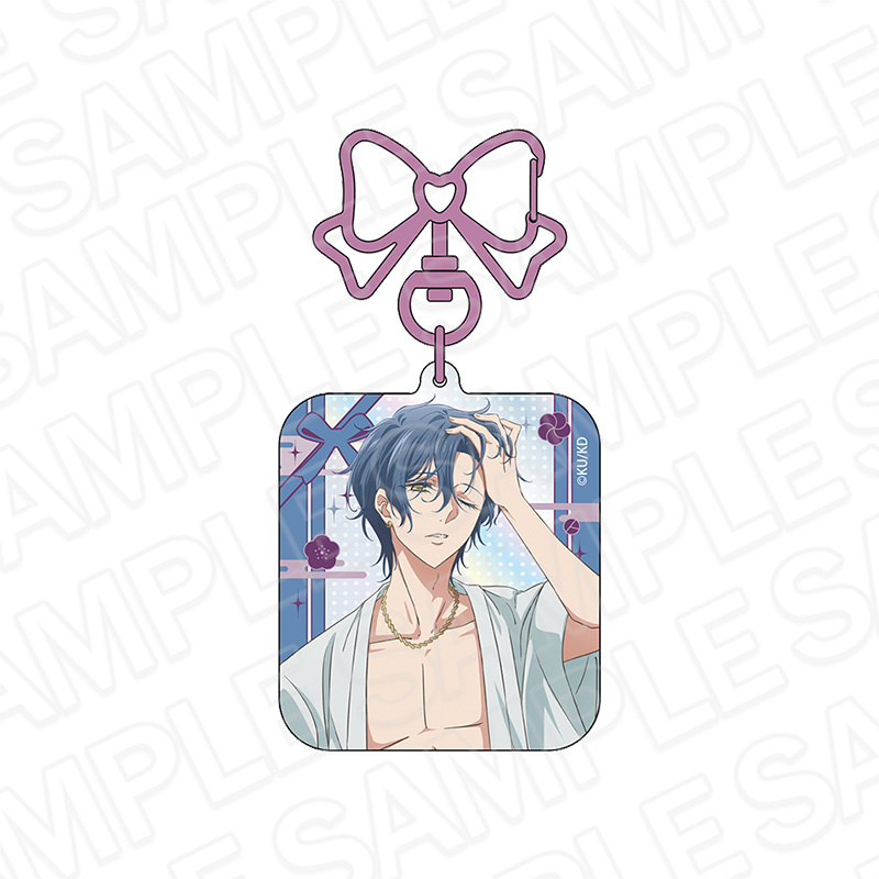 美男高校地球防衛部ハイカラ!_オーロラキーホルダー 酸ヶ湯 愛琉志 Night ver.