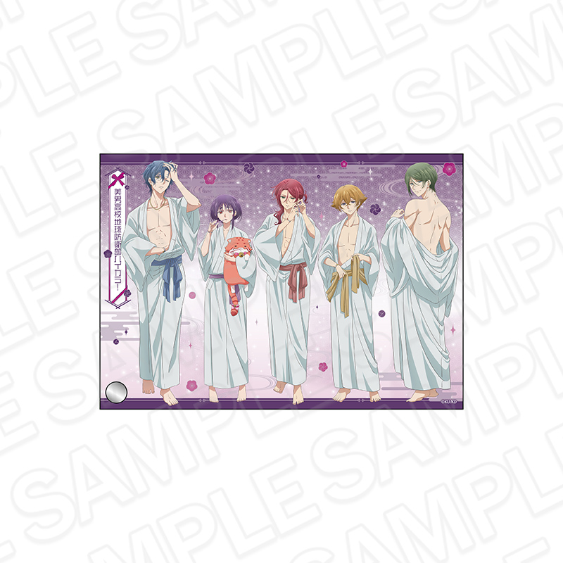 美男高校地球防衛部ハイカラ!_ミニアクリルアート Night ver.