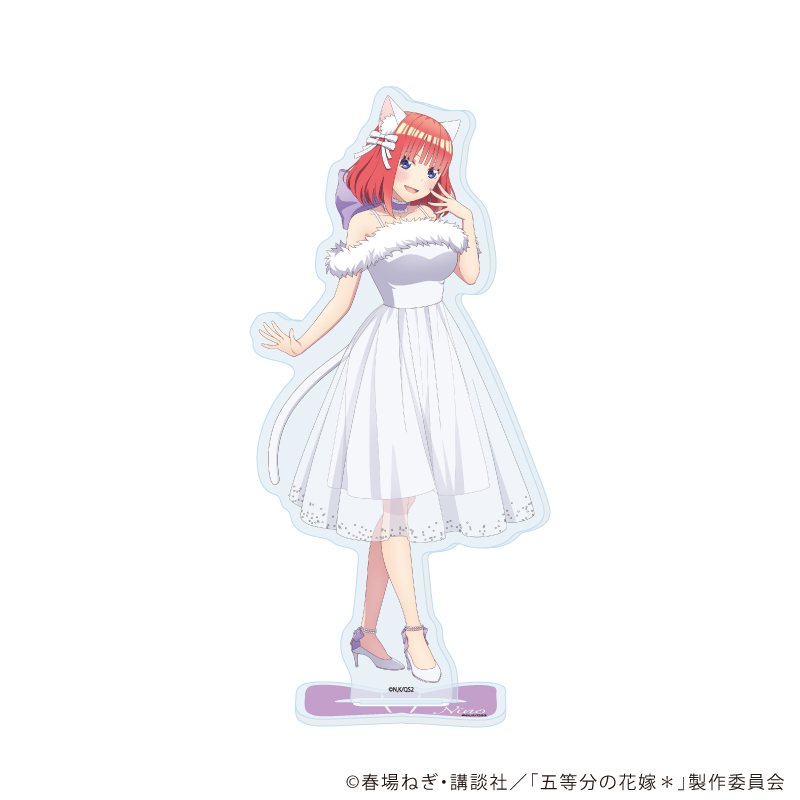 五等分の花嫁＊_アクリルスタンド12/二乃 エレガントキャットver.(描き下ろしイラスト)