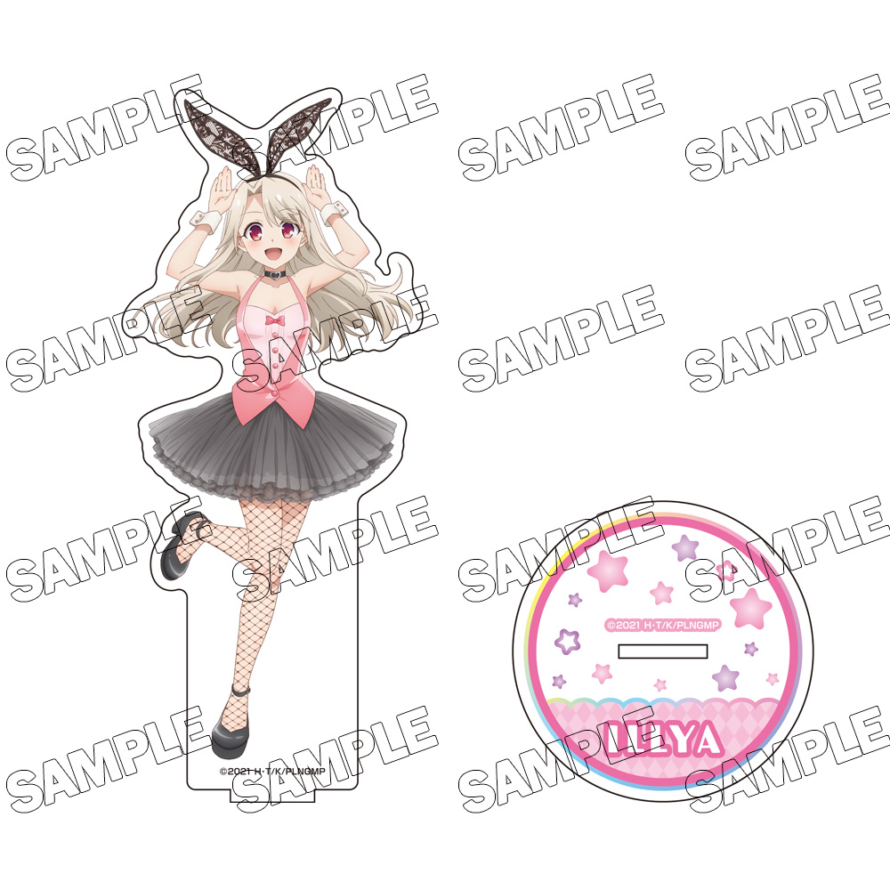 劇場版 Fate/kaleid liner プリズマ☆イリヤ Licht 名前の無い少女_描き下ろしBIGアクリルスタンド【バニーVer.】?イリヤ