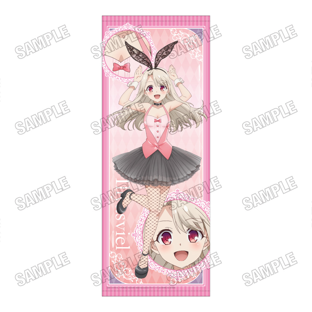 劇場版 Fate/kaleid liner プリズマ☆イリヤ Licht 名前の無い少女_描き下ろし等身大タペストリー【バニーVer.】?イリヤ