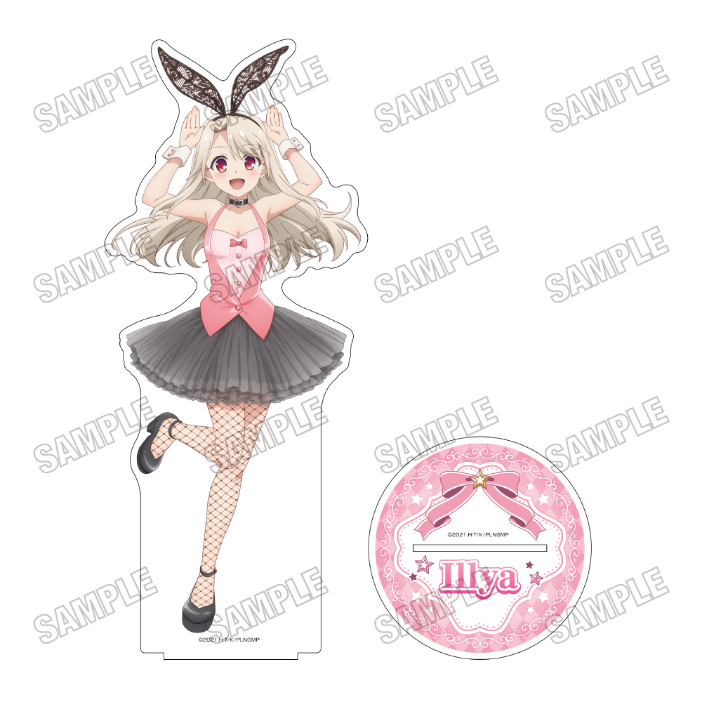 劇場版 Fate/kaleid liner プリズマ☆イリヤ Licht 名前の無い少女_描き下ろしBIGアクリルスタンドLL【バニーVer.】?イリヤ