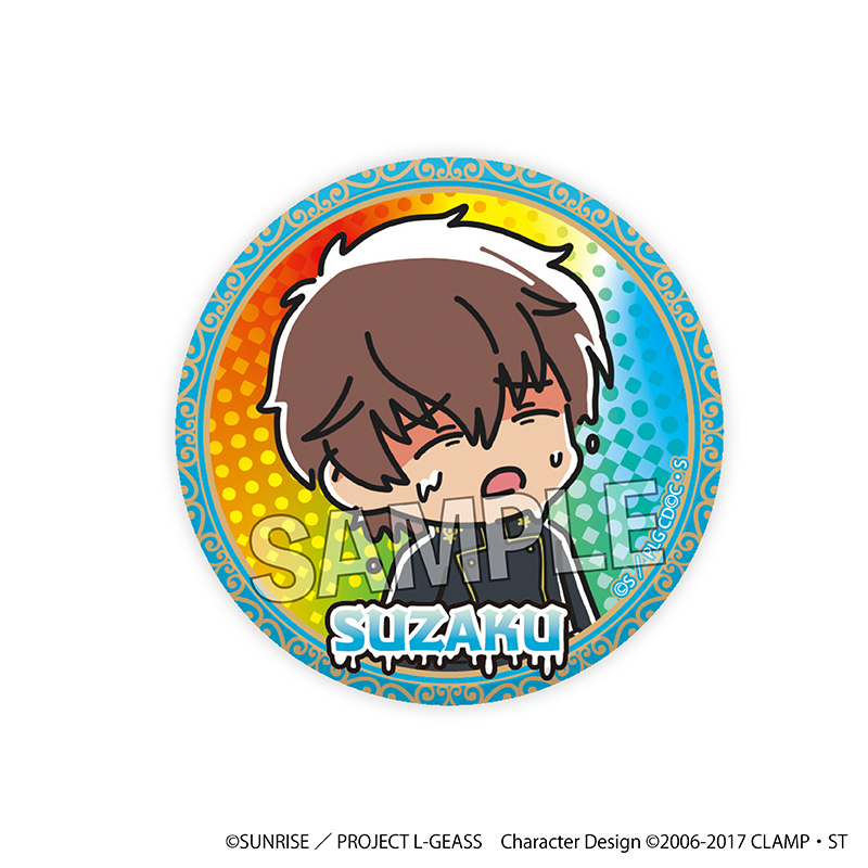 コードギアス 反逆のルルーシュ_ATSUI缶バッジ　スザク（制服）