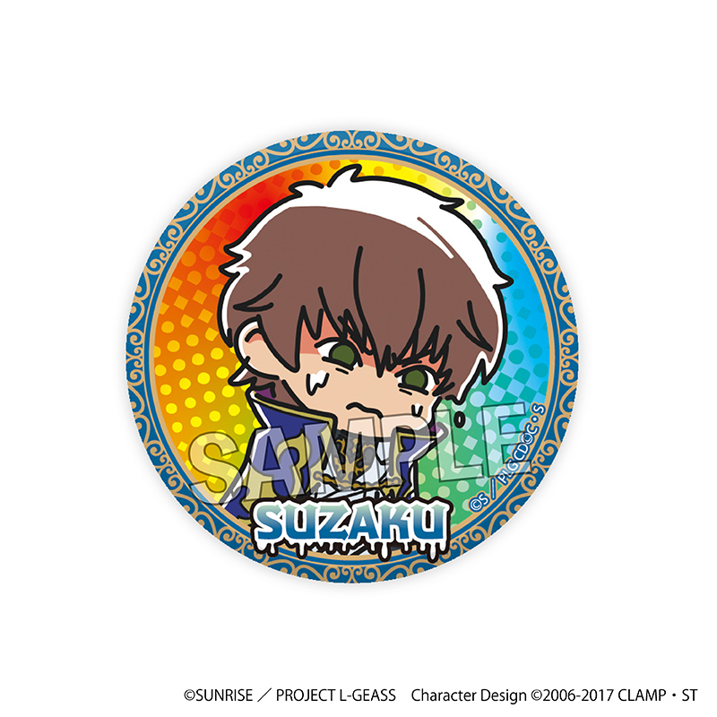 コードギアス 反逆のルルーシュ_ATSUI缶バッジ　スザク（ナイトオブラウンズ）