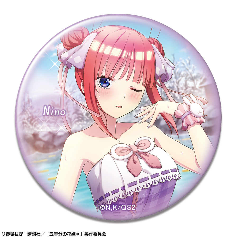 五等分の花嫁＊_缶バッジ Ver.2 デザイン02(中野二乃/A)