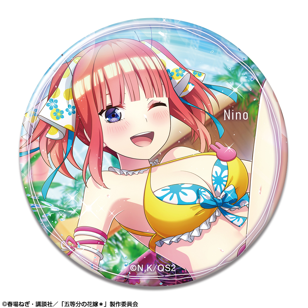 五等分の花嫁＊_缶バッジ Ver.2 デザイン07(中野二乃/B)