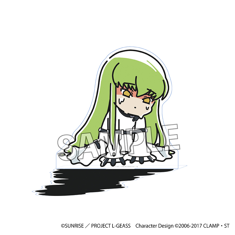 コードギアス 反逆のルルーシュ_ATSUIシャドウアクリルスタンド　C.C.（拘束服）