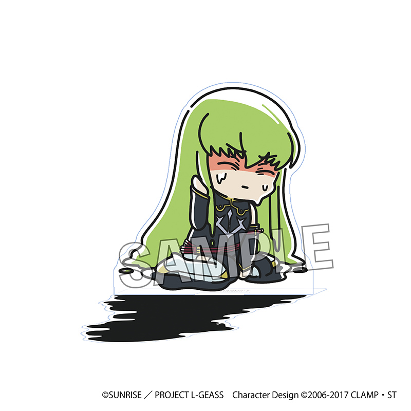 コードギアス 反逆のルルーシュ_ATSUIシャドウアクリルスタンド　C.C.（黒の騎士団）