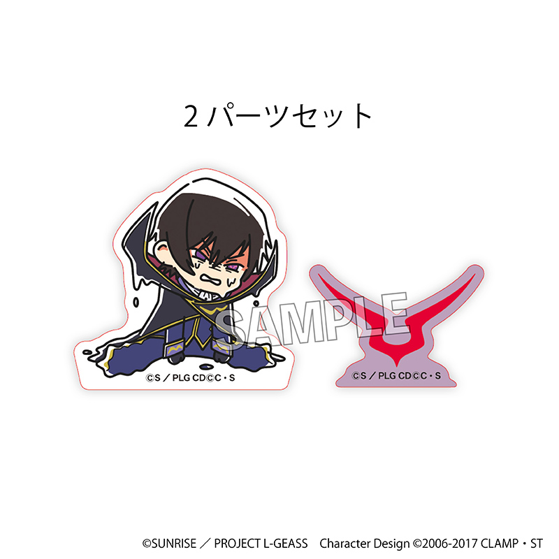 コードギアス 反逆のルルーシュ_ATSUI積み積みブロック ミニ　ルルーシュ（ゼロ）