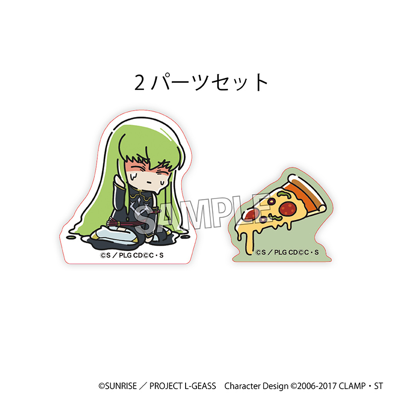 コードギアス 反逆のルルーシュ_ATSUI積み積みブロック ミニ　C.C.（黒の騎士団）