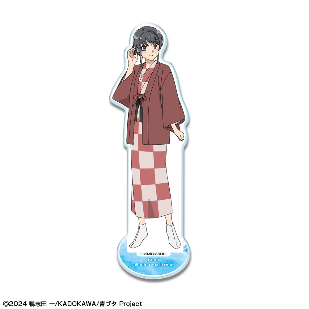 青春ブタ野郎はサンタクロースの夢を見ない_アクリルスタンドリトル デザイン02(桜島麻衣/B)