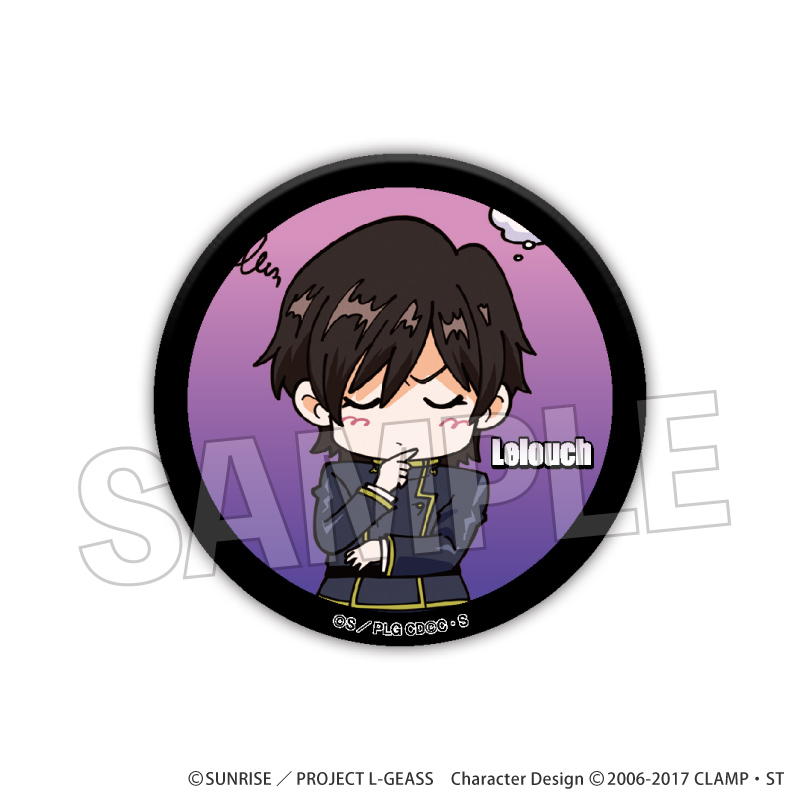 コードギアス 反逆のルルーシュ_DOTABATA！缶バッジ　ルルーシュ（制服）