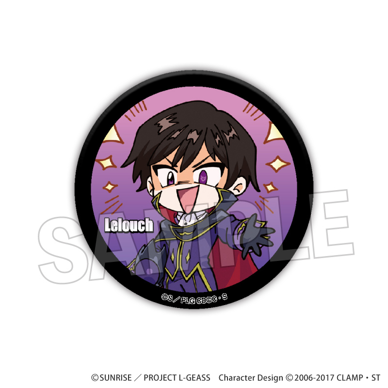 コードギアス 反逆のルルーシュ_DOTABATA！缶バッジ　ルルーシュ（ゼロ）