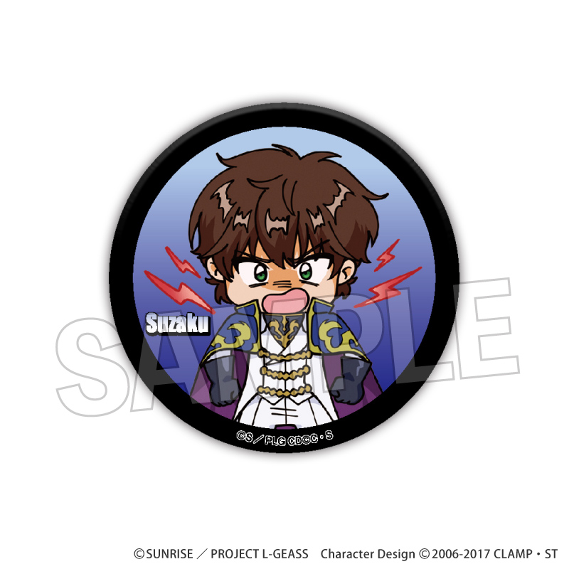 コードギアス 反逆のルルーシュ_DOTABATA！缶バッジ　スザク（ナイトオブラウンズ）