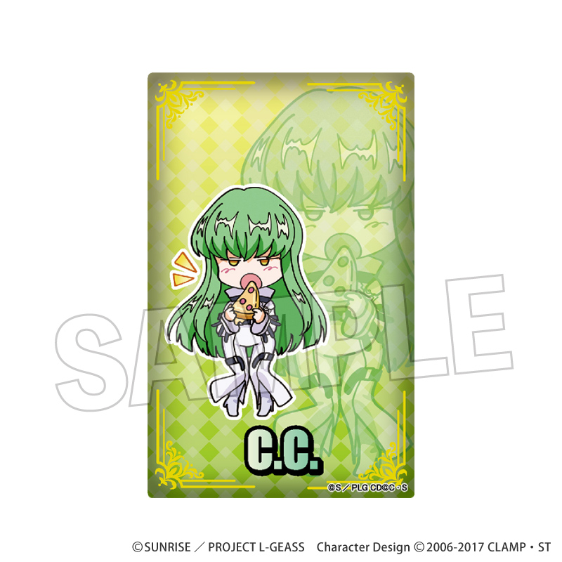 コードギアス 反逆のルルーシュ_DOTABATA！アクリルカード　C.C.（拘束服）