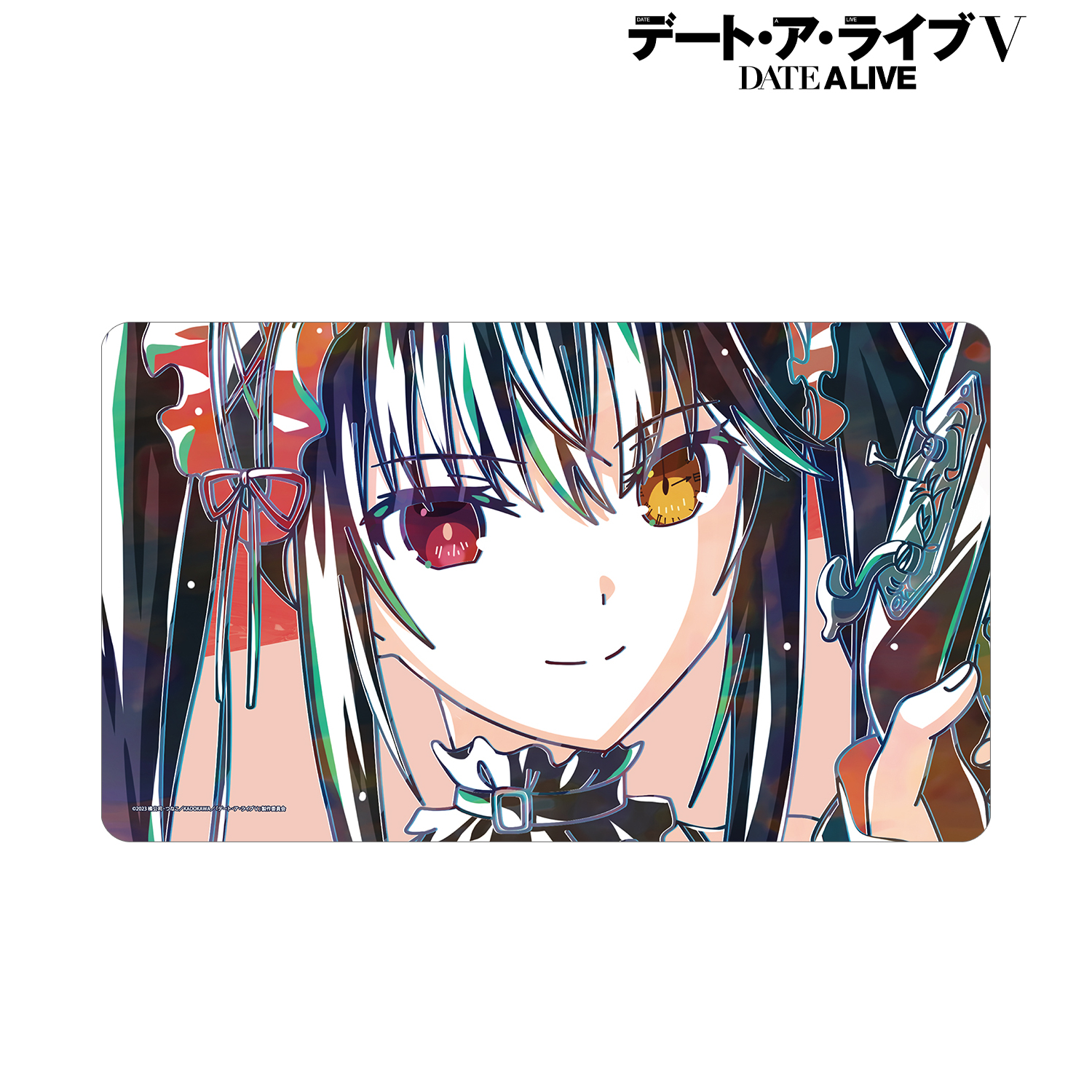 デート・ア・ライブV_時崎狂三 Ani-Art 第2弾 マルチデスクマット ver.A
