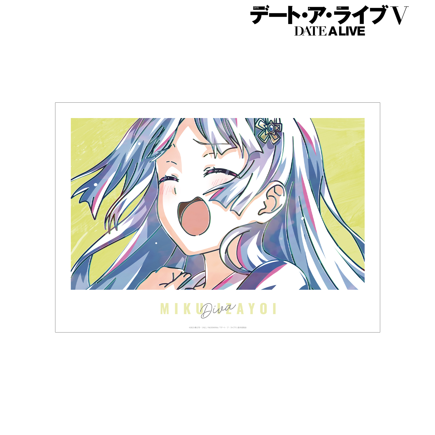 デート・ア・ライブV_誘宵美九 Ani-Art 第2弾 A3マット加工ポスター