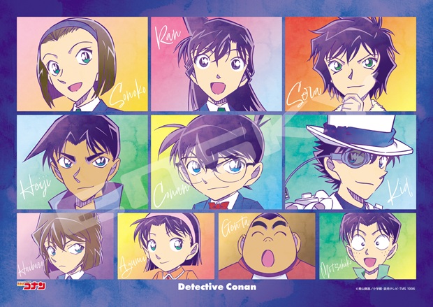 名探偵コナン_アートクリスタルジグソー 208ピース 208-AC81 仲間とライバル