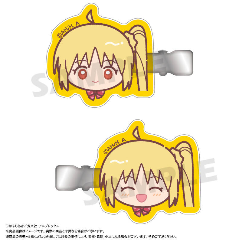 ぼっち・ざ・ろっく！_ゆるころフェイス　ヘアクリップ　B　伊地知虹夏