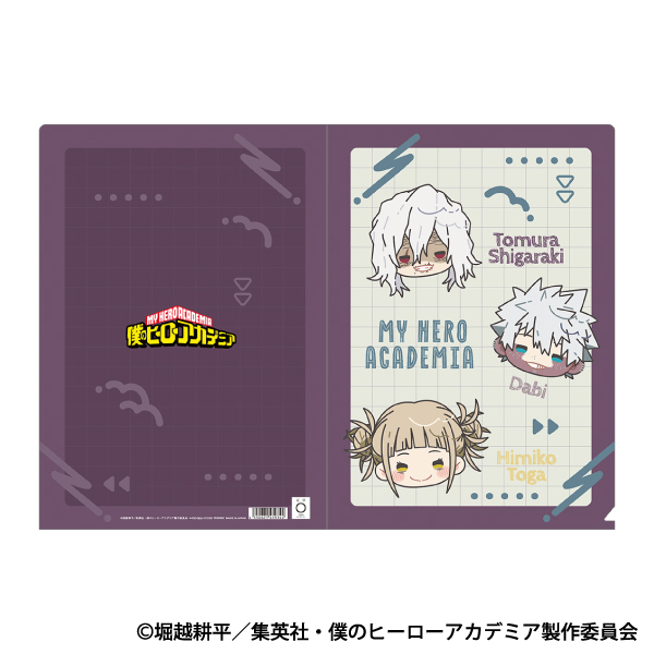 僕のヒーローアカデミア_クリアファイル／敵〈ヴィラン〉