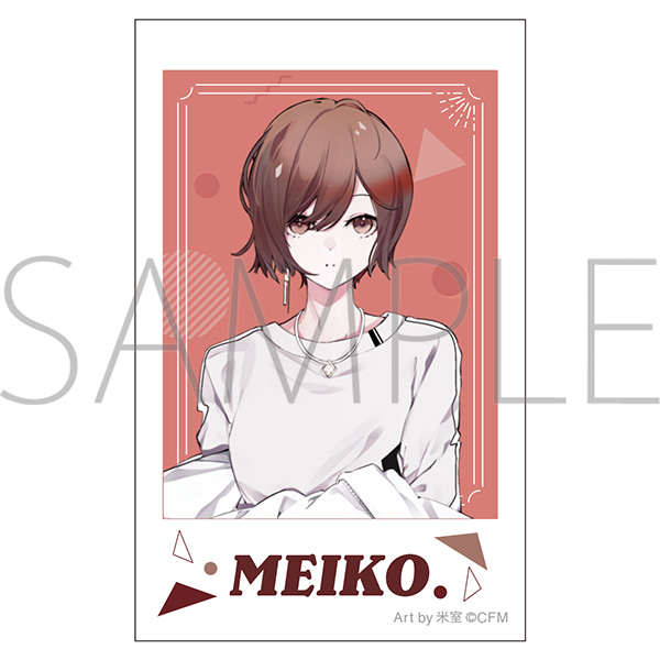 初音ミクシリーズ_チェキプリント／MEIKO　私服　Art by 米室