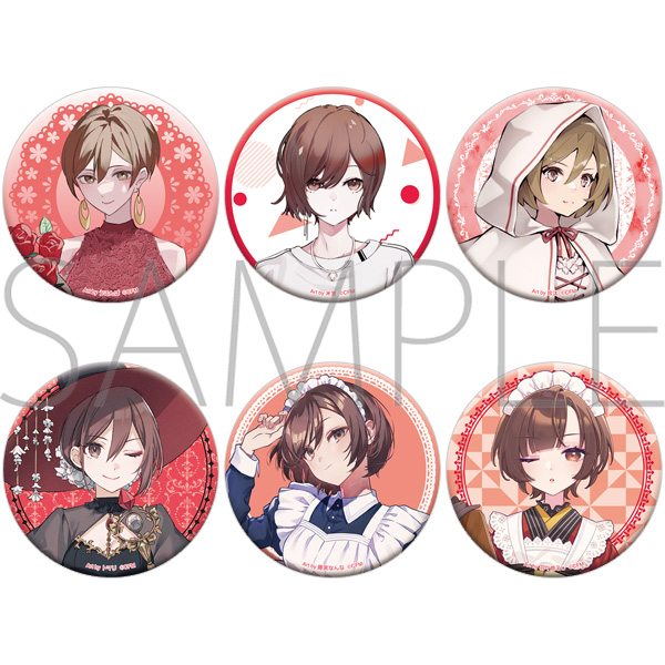 初音ミクシリーズ_オーロラ缶バッジセット／MEIKO