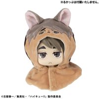 【オーダー品】角名倫太郎 猫耳ポンチョ、垂れ耳うさぎポンチョ 10点 ハイキュー!!_るかっぷ ポンチョ サムキツネ | ハイキュー!!公式グッズ