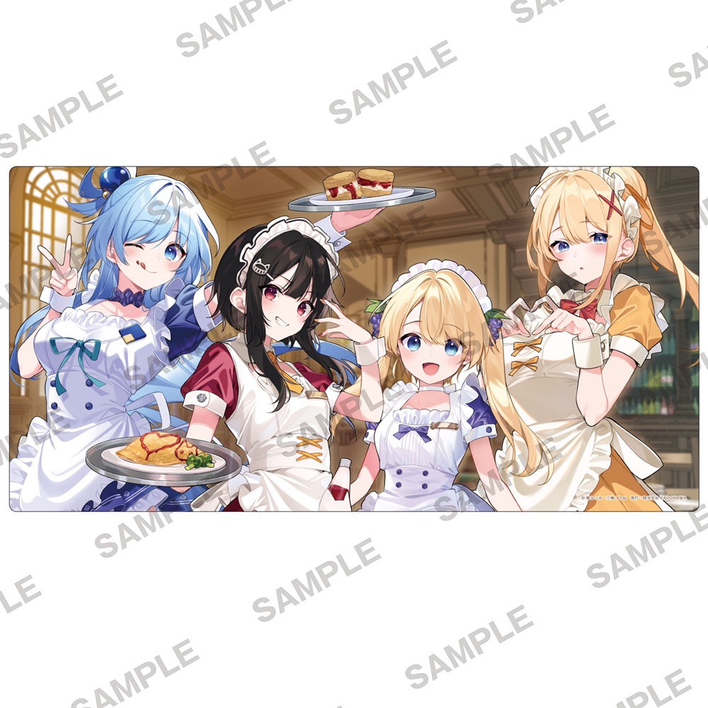 この素晴らしい世界に祝福を!_描き下ろしデスクマット メイドVer.