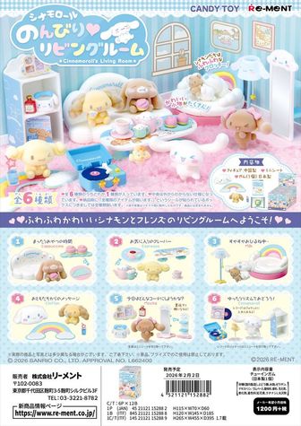 サンリオキャラクターズ_PERIHAPI! おきがえちゅう【BOX／8個入り