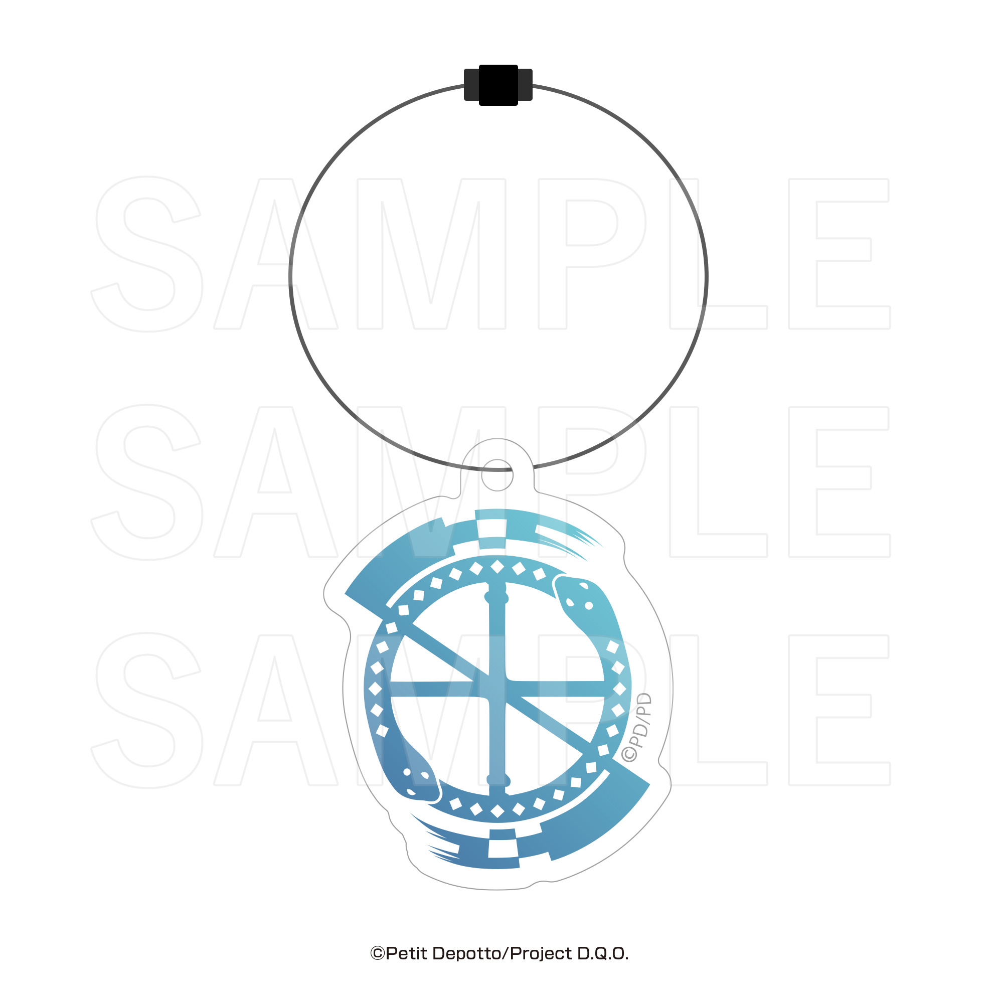 グノーシア_GNOSIA Celebration Party in E-DINER　銀の鍵ワイヤーキーホルダー