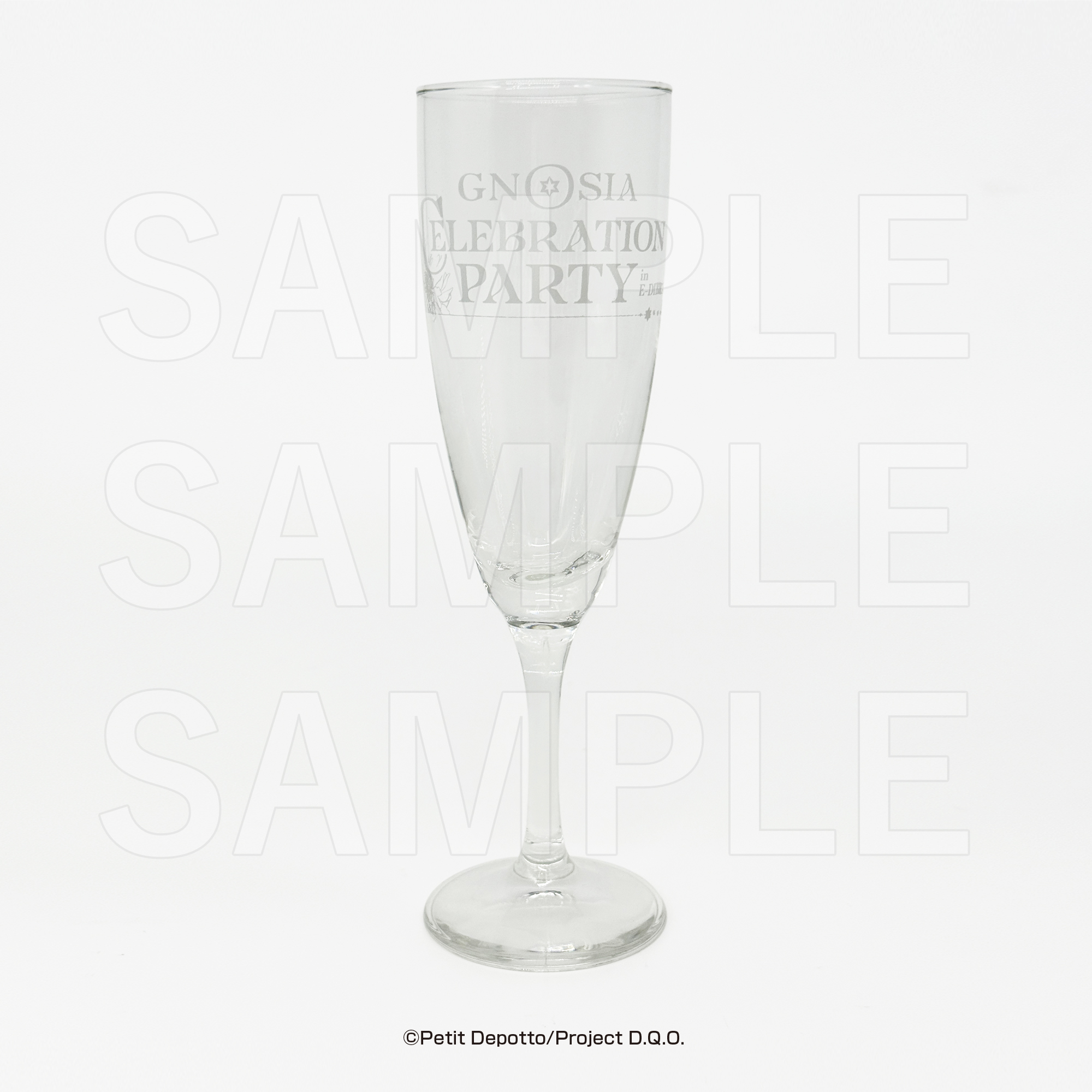 グノーシア_GNOSIA Celebration Party in E-DINER　シャンパングラス 
